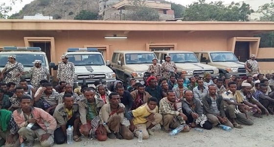 بالصور.. ضبط 496 متسللًا ومتسللة من جنسيات مختلفة في جازان