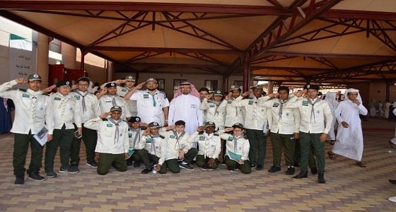 بالصور.. مشاركة 150 طالب في تدشين المشاريع التعليمية شرق الدمام