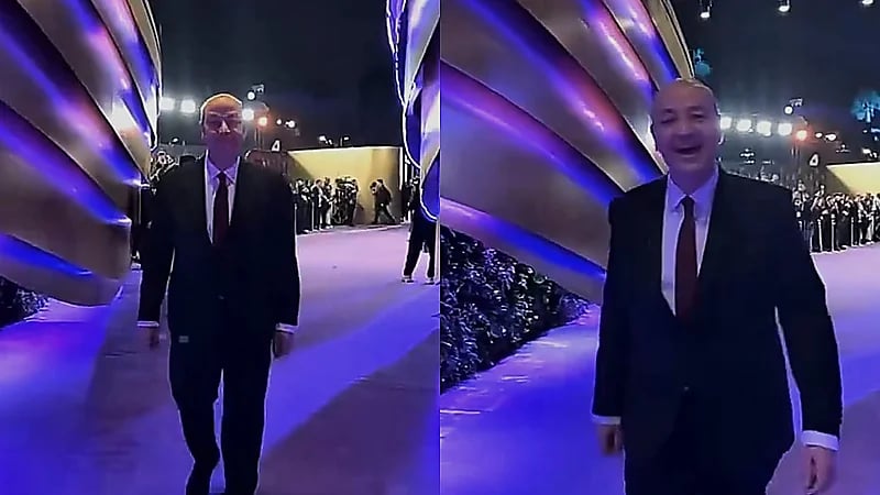 عمرو أديب يتحدث اللهجة السعودية أثناء تواجده بحفل JoyAwards .. فيديو