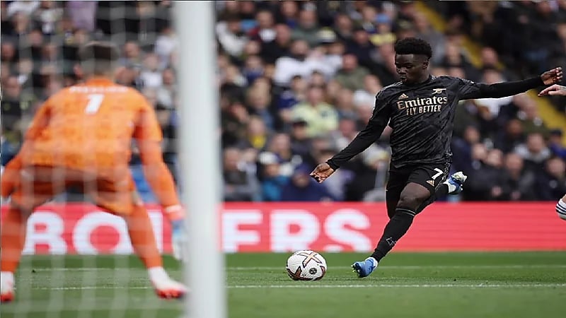 أرسنال يفوز على ليدز يونايتد بهدف نظيف