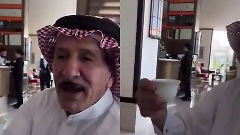 لقاء عفوي بين غوميز والفريان وهما يحتسيان القهوة .. فيديو