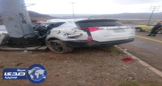 بالصور.. وفاة مواطن في حادث مروري بطريق الباحة