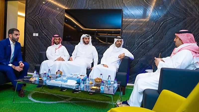 "المسحل" يستقبل الرئيس التنفيذي لمونديال قطر