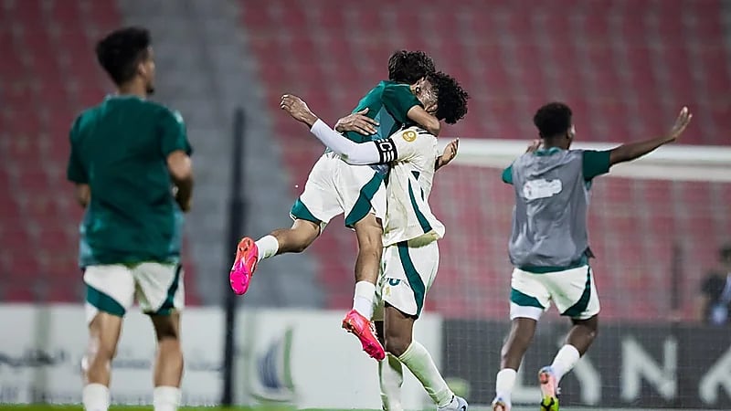 الأخضر تحت 17 يتأهل لنهائي كأس الخليج بعد فوزه على قطر .. صور