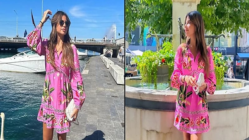 مذيعة إم بي سي وأجواء سويسرا .. صور