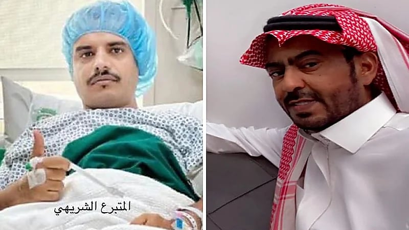 شاب يتبرع بكليته لصديقه لينقذه من الموت في حائل