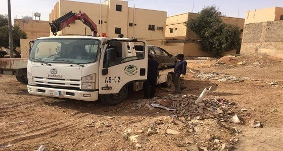 أمانة الحدود الشمالية تواصل الحملة المكثفة لمعالجة التشوه البصري