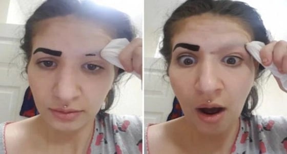 بالفيديو.. صفعة قوية لفتاة بريطانية استخدمت مزيل " تاتو " من الصين