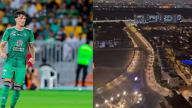 ردة فعل زوجة مدافع الأهلي إيبانيز على صوت الأذان في جدة .. فيديو