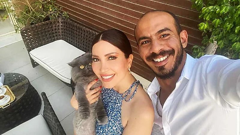 زوج نسرين طافش يعلق على أنباء انفصالهما
