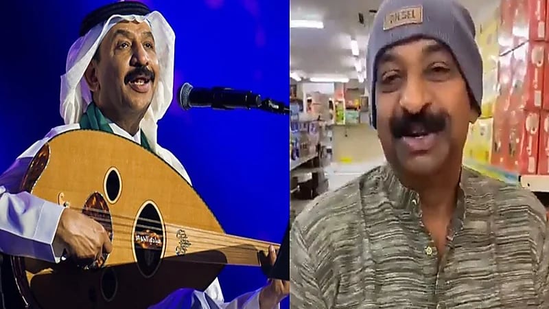 شاهد..شبيه الفنان عبادي الجوهر