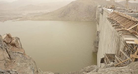 ترسية إنشاء سد الليث بمنطقة مكة المكرمة علي " الوجية "