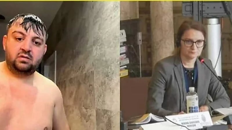 عضو في حزب روماني يظهر عاريا خلال اجتماع أمام زملائه