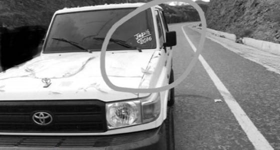 مرور جازان يطيح بشاب لممارسته " تفحيط جنوني " بالطريق العام