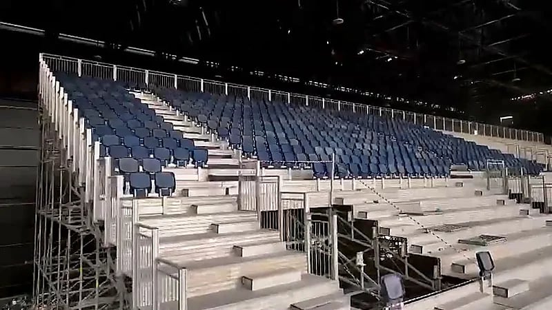 آل الشيخ يكشف عن آخر تجهيزات مبنى بوليفارد هول BlvdHall .. فيديو