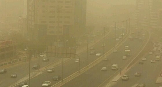 الأرصاد: الرياح المثيرة للأتربة ستستمر حتى الإثنين على المنطقة الشرقية