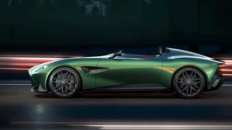 بالصور.. استون مارتن ترفع الستار عن سيارة سبيدستر اختبارية جديدة بقوة 715 حصان