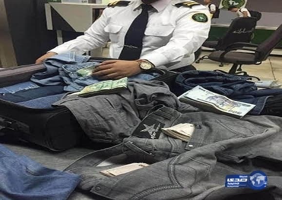 بالصور.. ضبط بنجلاديشي حاول تهريب 2.3 مليون ريال بـ"أبها"