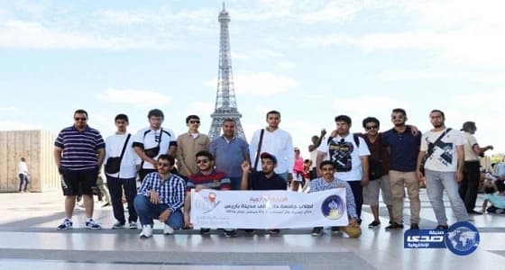 خادم الحرمين لدى فرنسا يلتقى بطلبة جامعة حائل المتفوقين