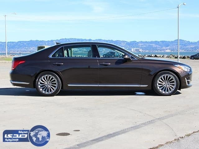 بالصور..بنصف سعر سيارات “ بي إم دبليو ” تتميز جينيسيس G90 بتصميم راقي