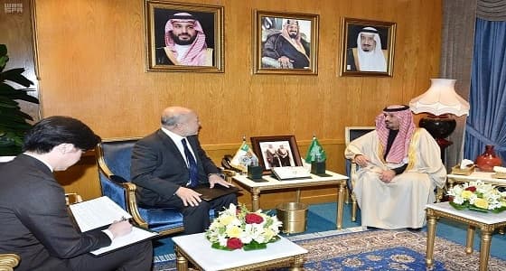 وزير الحرس الوطني يستقبل سفير اليابان المعين لدى المملكة