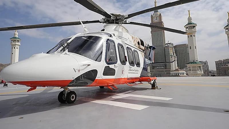 11 طائرة إسعاف جوي و13 مهبطًا لخدمة الحجاج في مكة والمشاعر المقدسة
