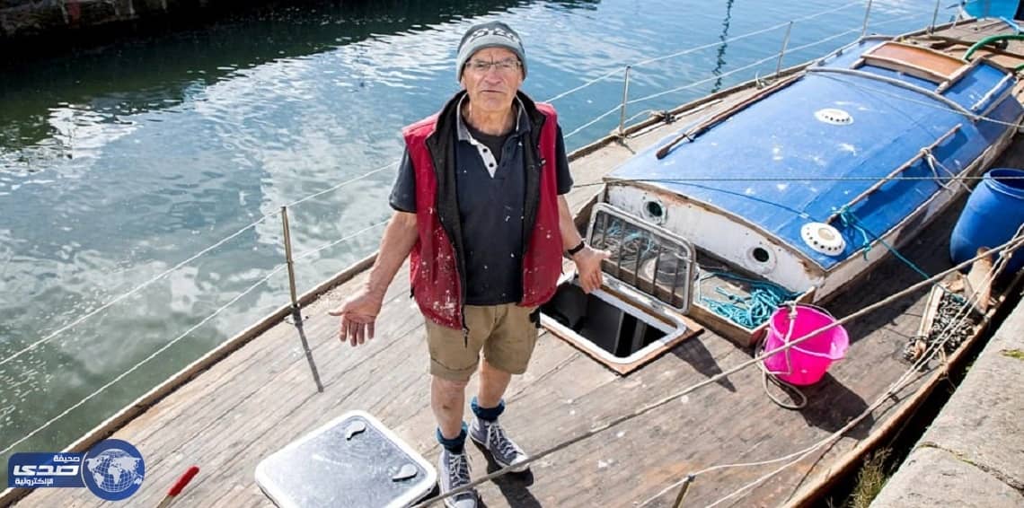 بالصور.. غرق يخت قضي اسكتلندي 5 سنوات في 5 دقائق