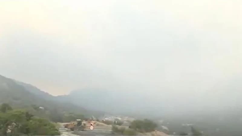 حريق الجرة يمتد للمناطق السكنية والدفاع المدني يكافح