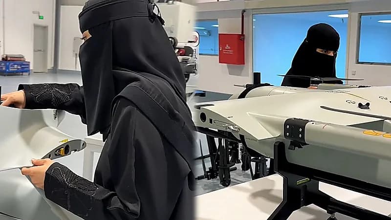 سعوديات يصنعن الطائرات بدون طيار والتحكم بها عبر تقنيات الذكاء الاصطناعي.. فيديو