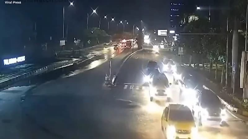 سقوط سيارة BMW من ارتفاع 40 قدمًا بسبب خرائط غوغل.. فيديو