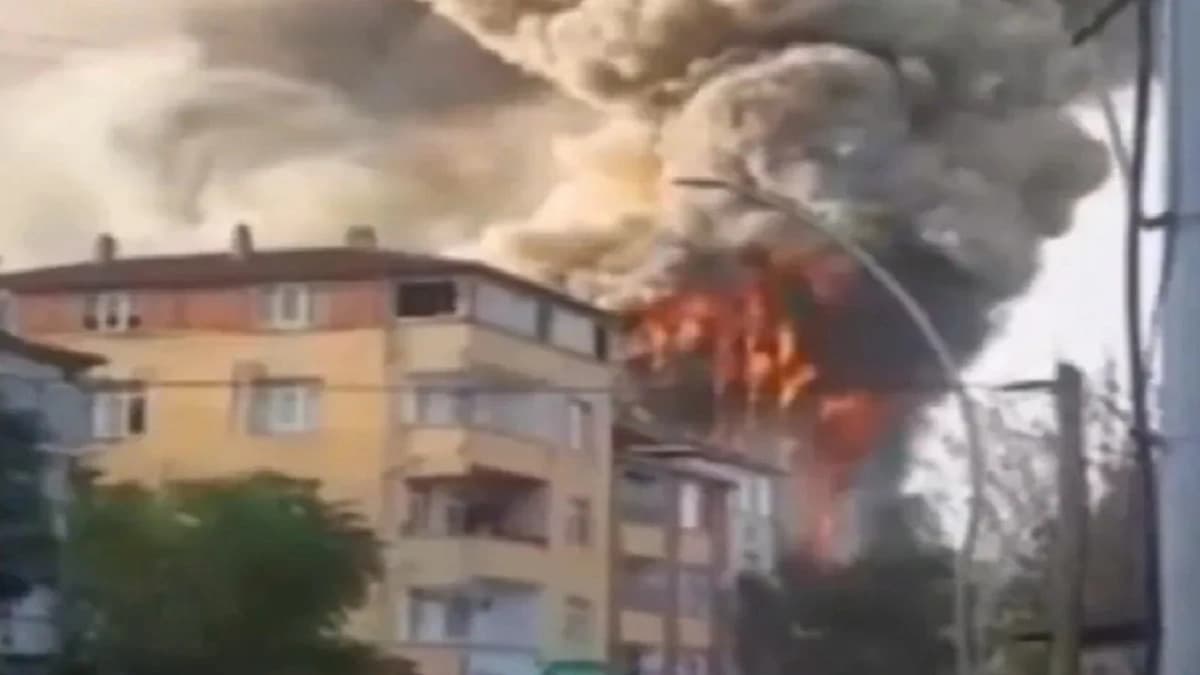 مستودع عطور يتحول لكتلة نار مشتعلة .. فيديو