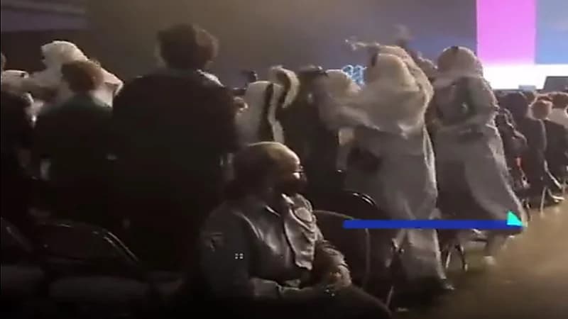 لحظة فرحة الطلاب السعوديين بحصد جوائز خاصة في المعرض الدولي آيسف 2023.. فيديو