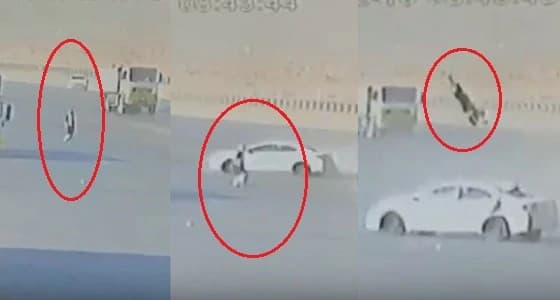 بالفيديو.. القبض على قائد سيارة هارب دهس مواطنًا في الرياض