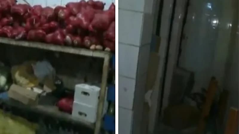 عمالة مخالفة تحول دورات المياه إلى مخازن خضروات وفواكه بالرياض "فيديو"