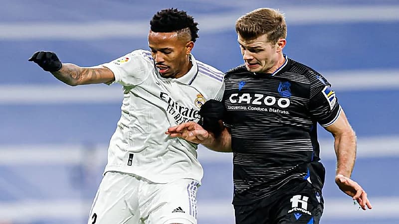 التعادل يخيم على مواجهة ريال مدريد وريال سوسيداد