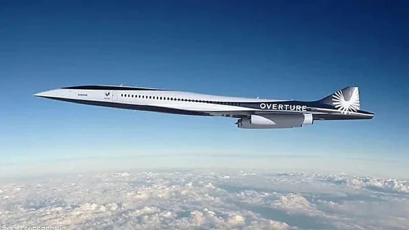 "بوم سوبرسونيك" تزيح الستار عن طائرتها المرتقبة التي ستعبر الأطلسي في 3 ساعات ونصف